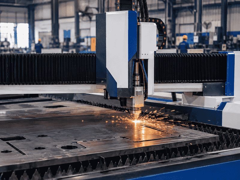 6 kW CNC Fiber Laser — Model S6000